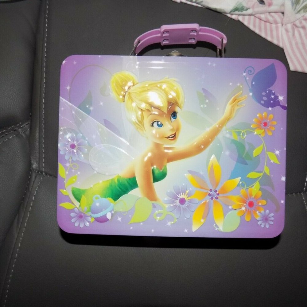 Disney Fairies Tinker Bell Metal Lunchbox NEW